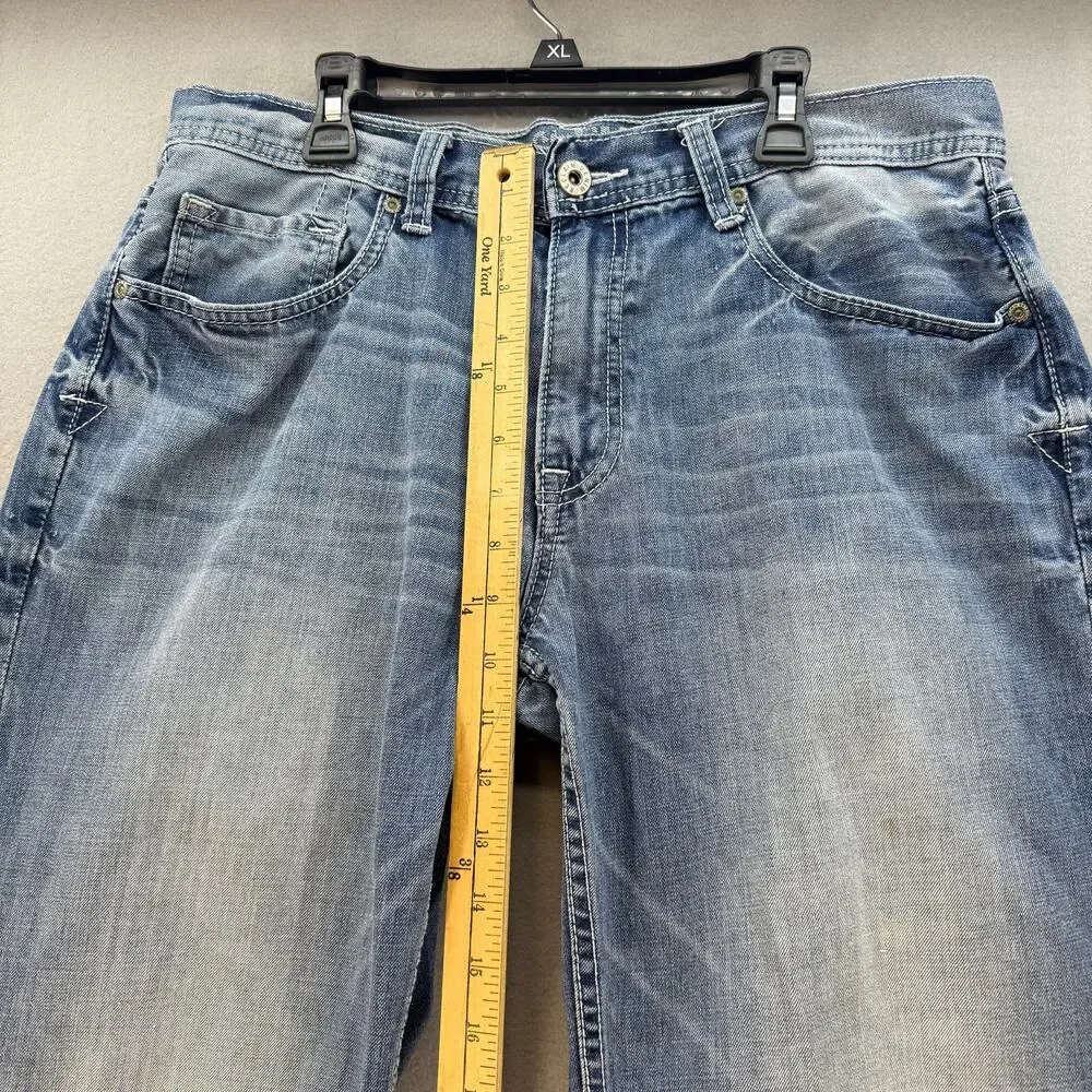 ReClaim Jeans By Buckle Men's 34x34 Blue Relaxed Straight Fit Preppy Normcore